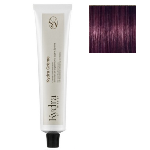 Kydra Hair Color Treatment Cream - Краска для волос 5/20 - светлый сияющий сливовый коричневый